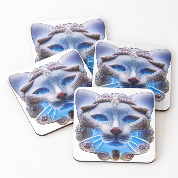Item preview, Cat Badge - Sapphire designed and sold by OrobicOak.