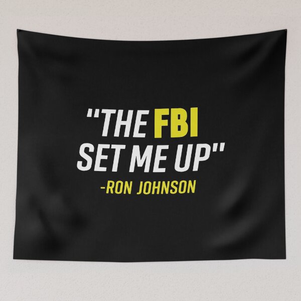 Item preview, The Fbi Set Me Up Ron Johnson designed and sold by Big Twelve.