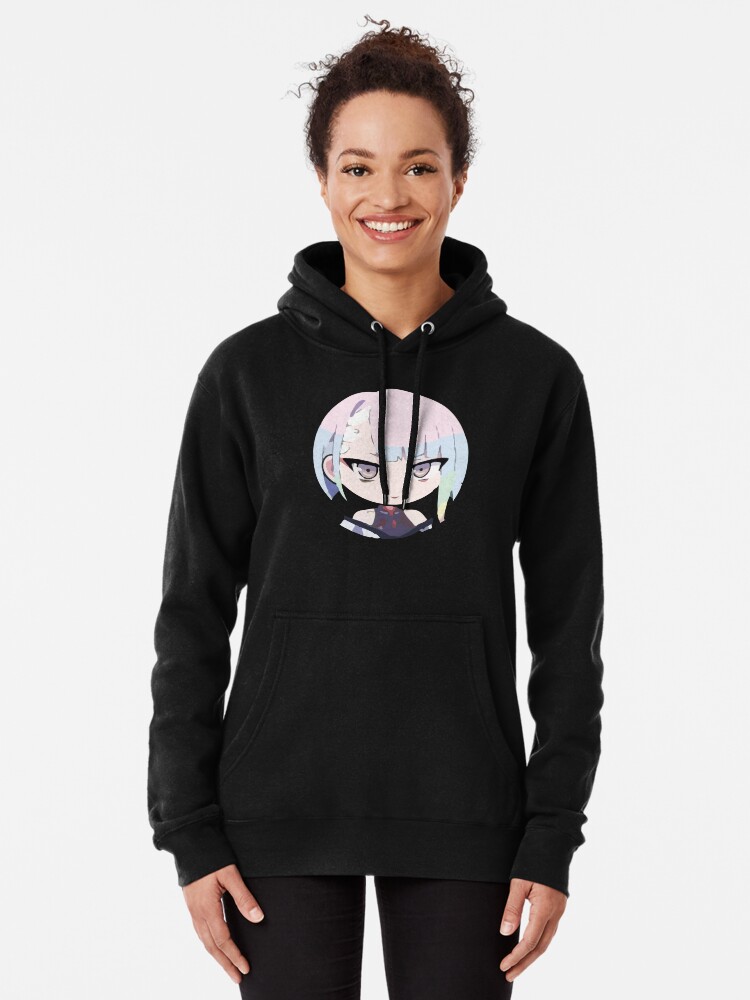 VAULTROOM LUCY HOODIE BLACK CYBERPUNK