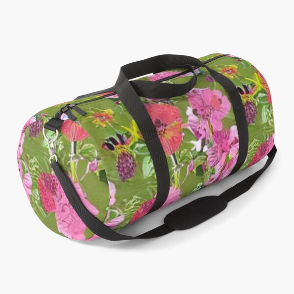 Item preview, Pink and orange flower patterns designed and sold by ArteEterno.
