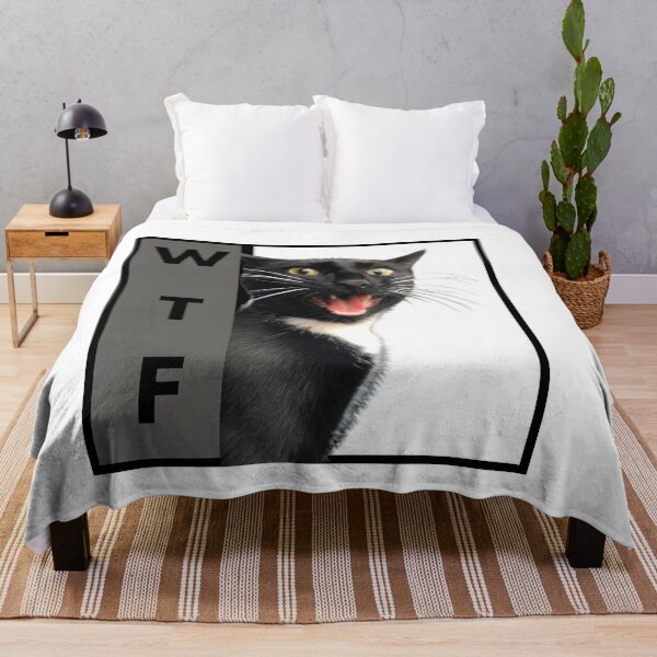 Item preview, WTF Cat designed and sold by RAndG.