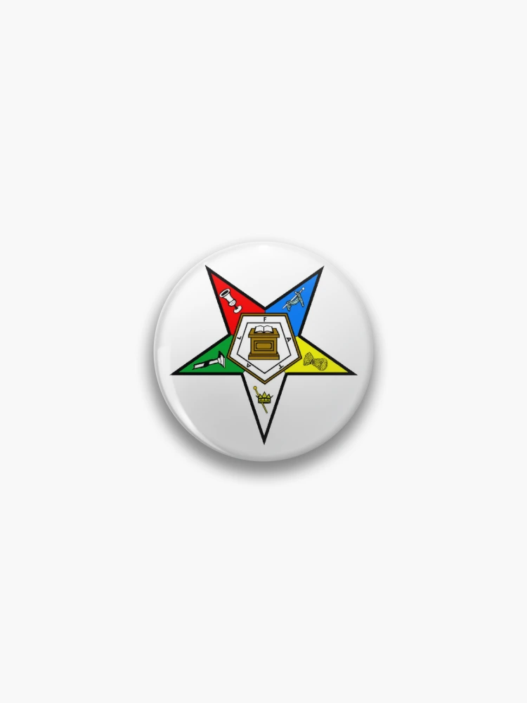 ORDER OF EASTERN STAR LAPEL PIN MASON OES - Conseil scolaire