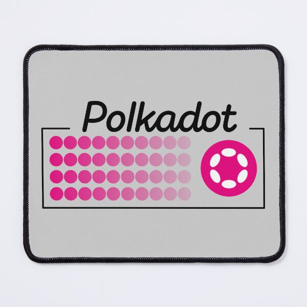 Item preview, Polkadot DOT Crypto Altcoin - Fading Pink Dots designed and sold by CryptoMoods.