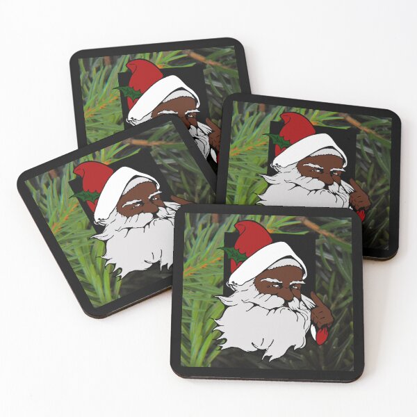 Item preview, Black Santa Claus | Afro santa | Christmas tree designed and sold by Giovanni-c.