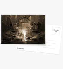Mindscape or virtual reality dreamscape Postcards