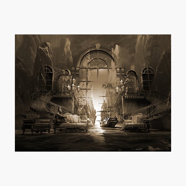 Mindscape or virtual reality dreamscape Photographic Print