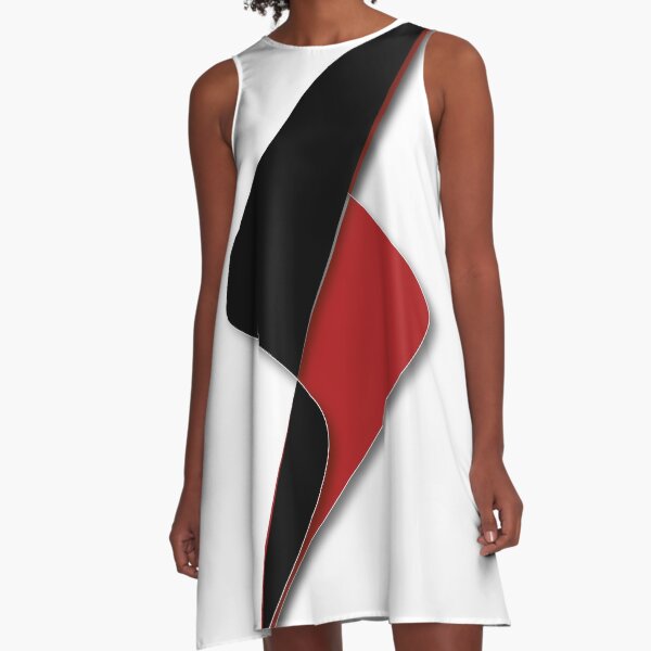Vista previa del artículo con la obra «destello negro rojo», diseñado y vendido por demirkanad.