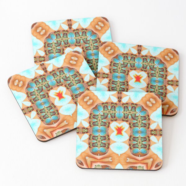 Item preview, HARMONIOUS COCKTAIL OF ARUBA SHELLFISH - UNFORGETTABLE ARUBA SOUVENIRS - ARUBA ISLAND PARADISE ABSTRACT GEOMETRIC PAINTING - ARUBA ABSTRACT FLAG INSPIRATION - ARUBA ONE HAPPY ISLAND. designed and sold by Ralek.