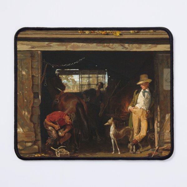 Item preview, Leisure and Labor | Frank Blackwell Mayer | 1858 Farm Life Art designed and sold by CJET.