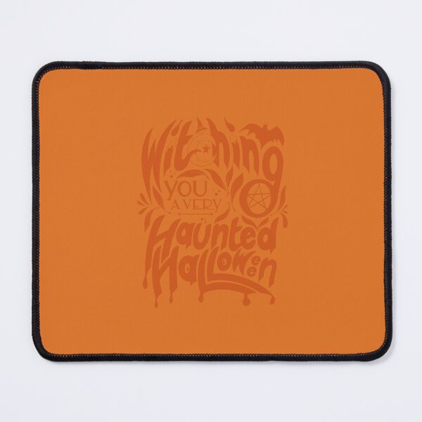 Item preview, Witching you a very Haunted Halloween | orange designed and sold by art-by-murielle.