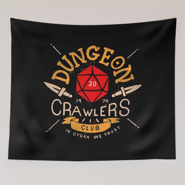 Artikelvorschau, Dungeon-Crawler-Club entworfen und verkauft von vielkaxuesy.
