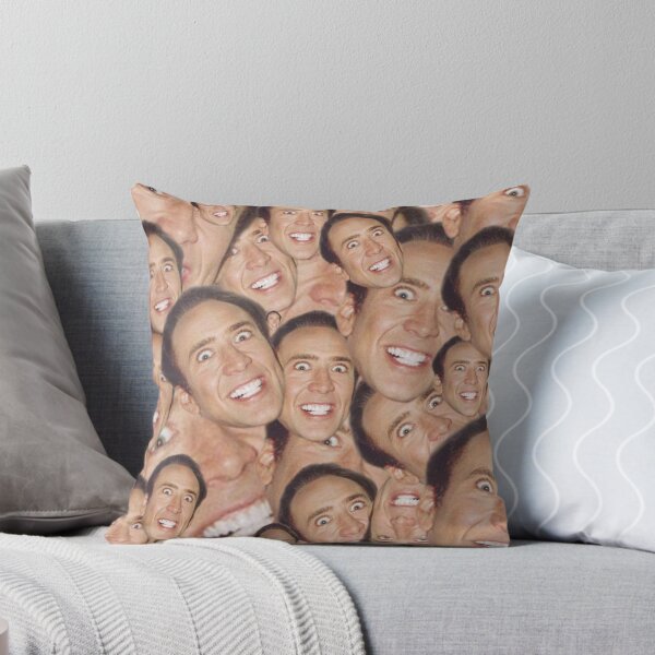 Artikel-Vorschau von Nicolas Cage Face Collage Design, designt und verkauft von shirtfaced.