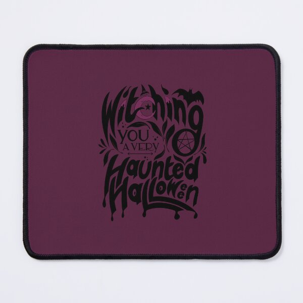 Item preview, Witching you a very Haunted Halloween | purple designed and sold by art-by-murielle.