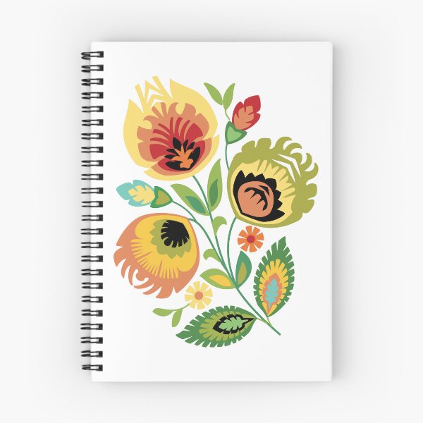 Item preview, Polish Floral Bright Yellow Papercut design designed and sold by Barbara Pixton.