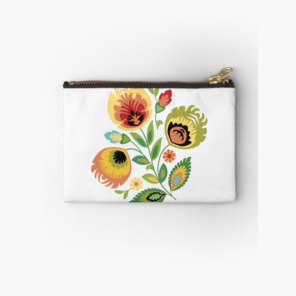 Item preview, Polish Floral Bright Yellow Papercut design designed and sold by Barbara Pixton.