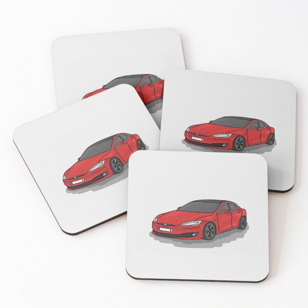 Item preview, Tesla Illustration Car designed and sold by Vehiclestore.