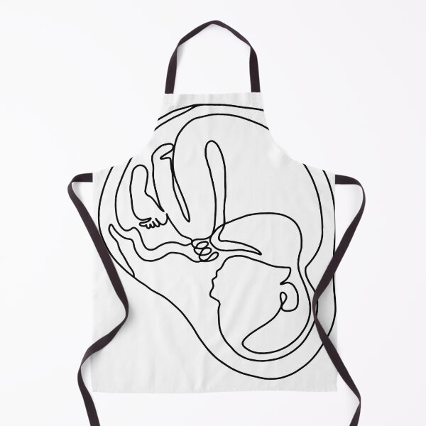 Item preview, Light Fetus Lineart designed and sold by midwifeforlife.