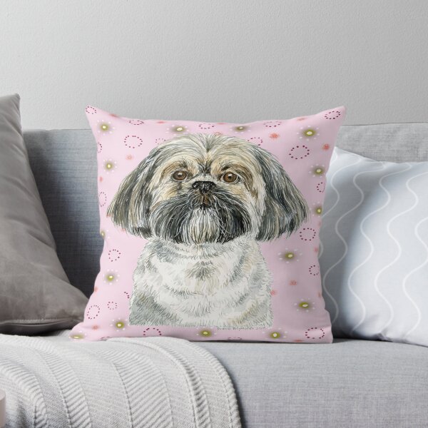 Lhasa Apso to Adore Throw Pillow