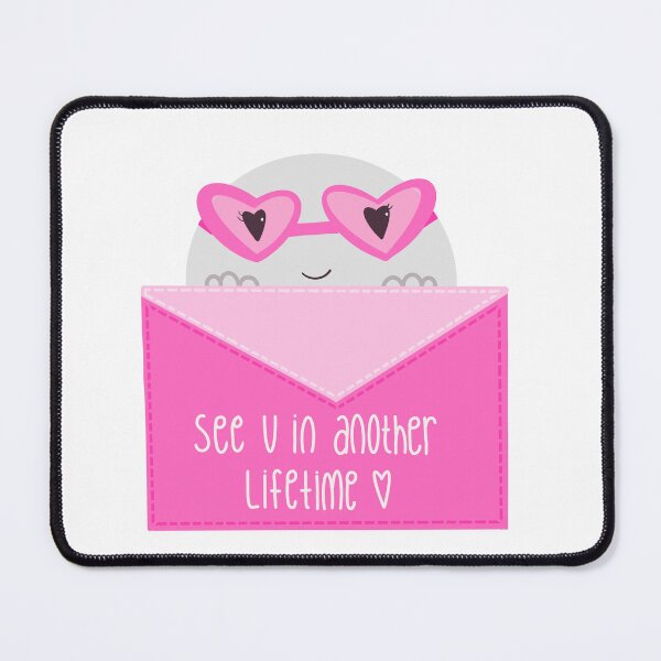 Item preview, See U In Another Lifetime Cute Ghost Letter designed and sold by artttbysar.