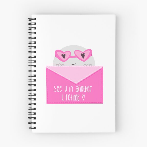 Item preview, See U In Another Lifetime Cute Ghost Letter designed and sold by artttbysar.