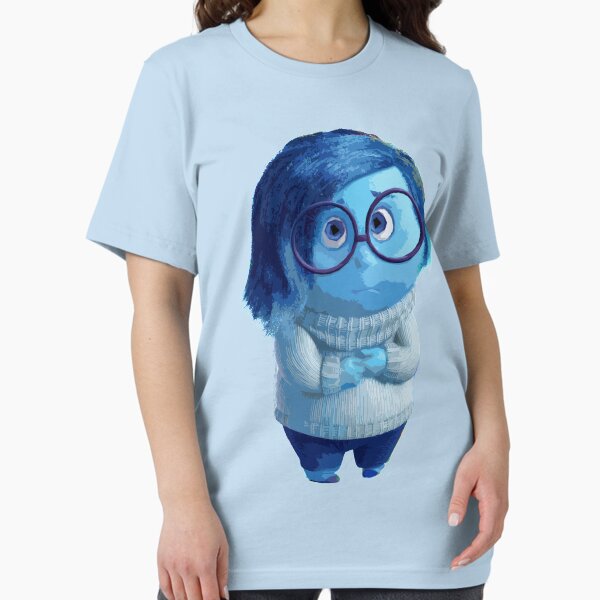Vista previa del artículo con la obra «Ilustración de personaje de emoción azul», diseñado y vendido por becsdoesart.