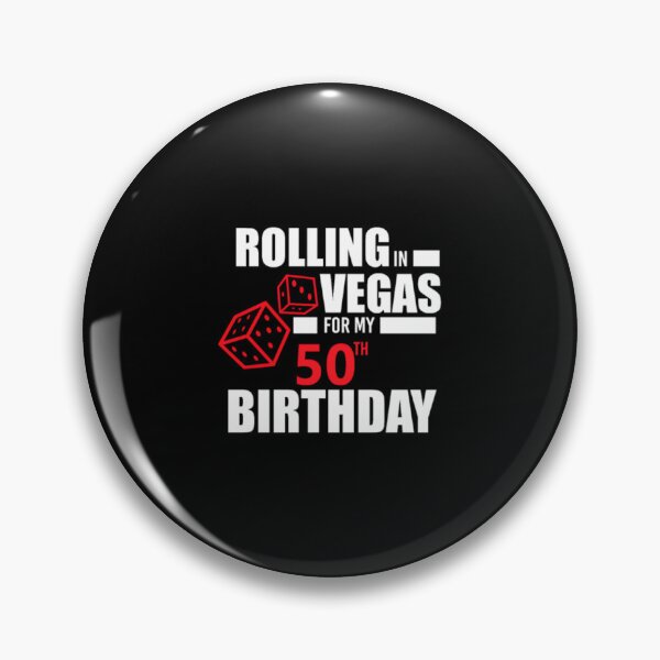 Item preview, 50th Birthday Rolling Vegas Gambling Dice Funny designed and sold by arneijsfrz.