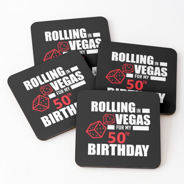 Item preview, 50th Birthday Rolling Vegas Gambling Dice Funny designed and sold by arneijsfrz.