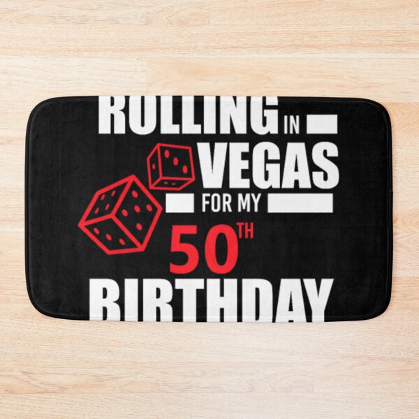 Item preview, 50th Birthday Rolling Vegas Gambling Dice Funny designed and sold by arneijsfrz.