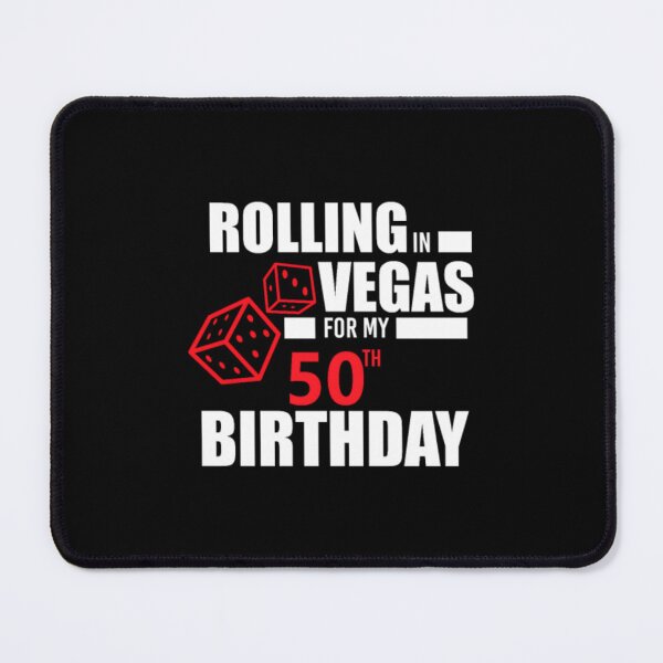 Item preview, 50th Birthday Rolling Vegas Gambling Dice Funny designed and sold by arneijsfrz.