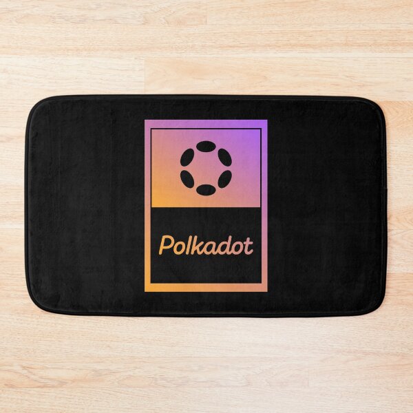 Item preview, Polkadot DOT Crypto Altcoin - Orange Pink Gradient Logo designed and sold by CryptoMoods.