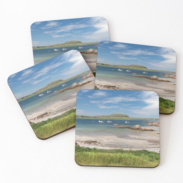 Item preview, Iona from Fionnphort Blue Skies Isle of Mull Scotland. designed and sold by PhotosEcosse.
