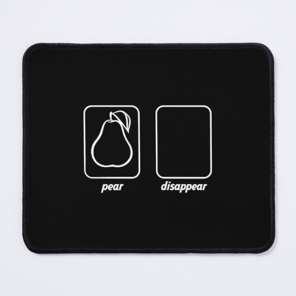 Item preview, Pear Disappear Funny Geek designed and sold by morangekinsuz.