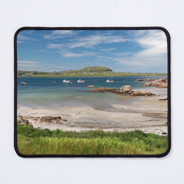 Item preview, Iona from Fionnphort Blue Skies Isle of Mull Scotland. designed and sold by PhotosEcosse.