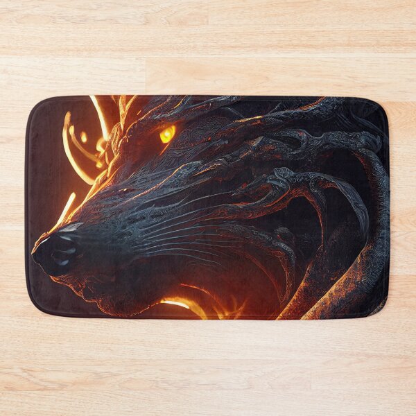 Item preview, Fire lava wolf - Midjourney designed and sold by AI1artist.