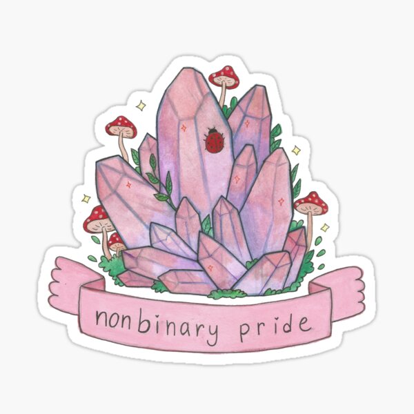 Item preview, nonbinary pride designed and sold by theo cook.