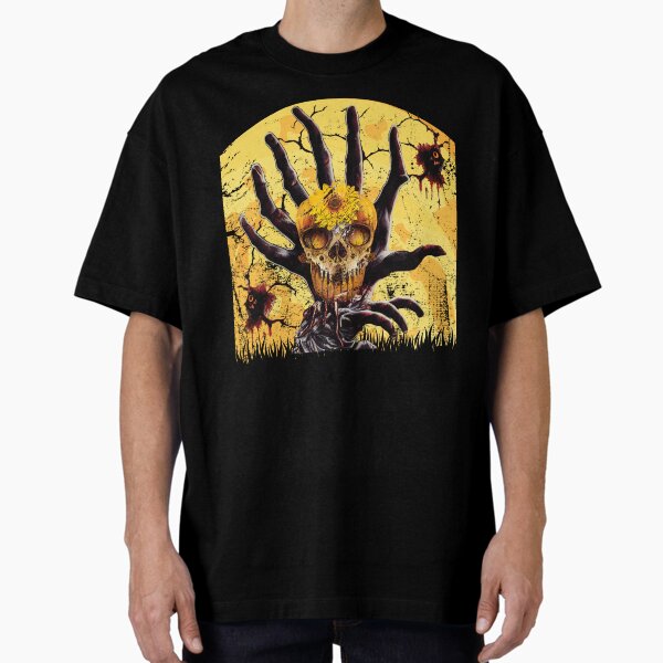 Item preview, BLOODY MOON HALLOWEEN ZOMBIE PUMPKIN: Scary Sugar Skull - Day Of The Dead Dia De Los Muertos - Funny Mexican Holiday Gift For Day Of The Dead Lovers: the night he came home (Black) designed and sold by zicutza.