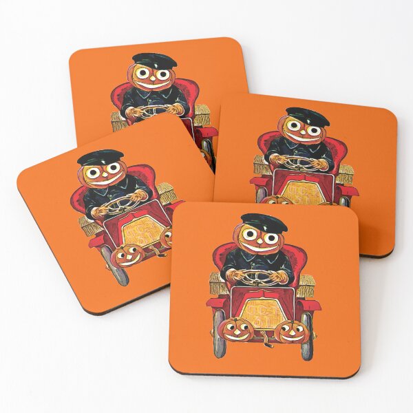 Item preview, ORANGE PUMPKIN DRIVER designed and sold by MicbellaArt.