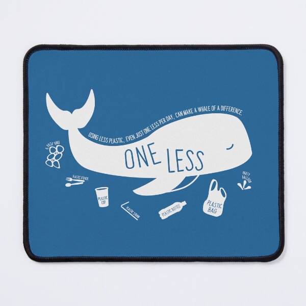 Item preview, ONE LESS WHALE Green designed and sold by rivermill.