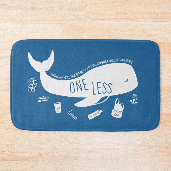 Item preview, ONE LESS WHALE Green designed and sold by rivermill.