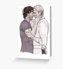 Almost kiss Greeting Card