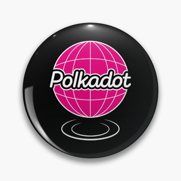 Artikelvorschau, Polkadot DOT Crypto Altcoin – Pink Globe entworfen und verkauft von CryptoMoods.