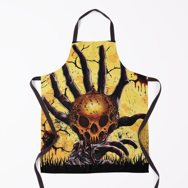 Item preview, HALLOWEEN ZOMBIE DRAGON SKULL: killer zombie pumpkin monster the night he came home (Black) designed and sold by zicutza.