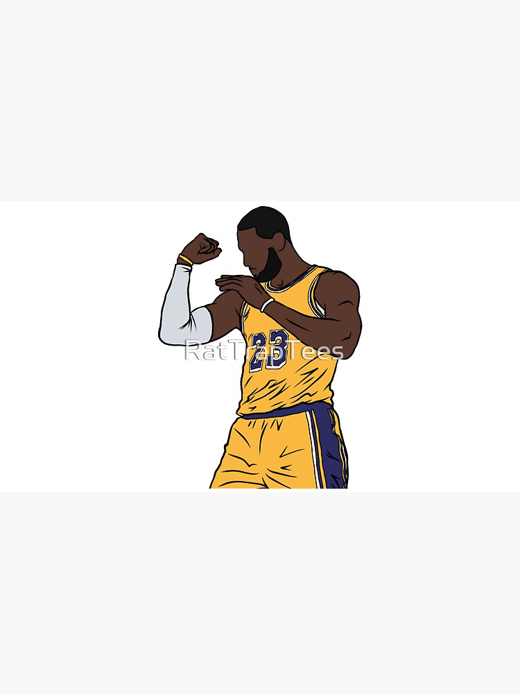 Thumbnail 6 of 6, Bucket Hat, LeBron James Flex designed and sold by RatTrapTees.