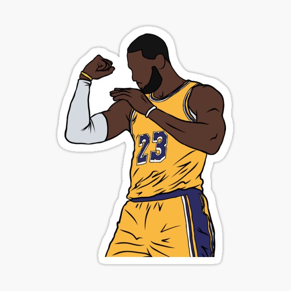 Artikel-Vorschau von LeBron James Flex, designt und verkauft von RatTrapTees.