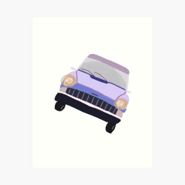 Potter Magical Car Art Print