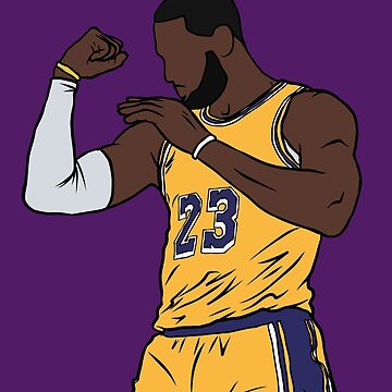 Artwork thumbnail, LeBron James Flex by RatTrapTees