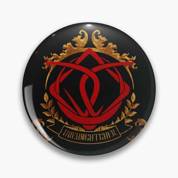 Item preview, Dreamcatcher Follow us VISION logo yellow and red designed and sold by Castleinthemoon.