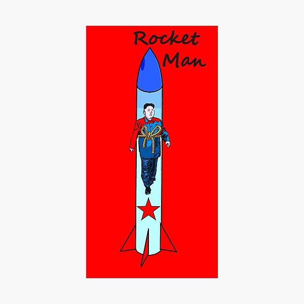 Rocket Man Photographic Print