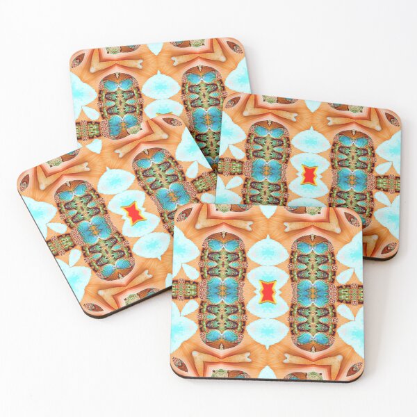Item preview, HARMONIOUS COCKTAIL OF ARUBA SHELLFISH - UNFORGETTABLE ARUBA SOUVENIRS - ARUBA ISLAND PARADISE ABSTRACT GEOMETRIC PAINTING - ARUBA ABSTRACT FLAG INSPIRATION - ARUBA ONE HAPPY ISLAND. designed and sold by Ralek.