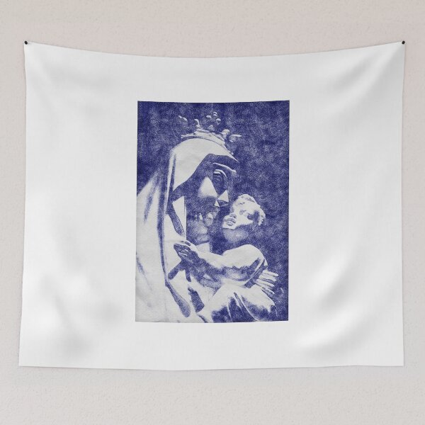 Item preview, Virgin Mary and Child sketch designed and sold by KARTICK DUTTA.